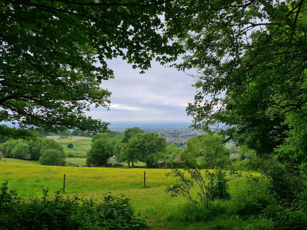 Open countryside and farmland in the Vale of Glamorgan